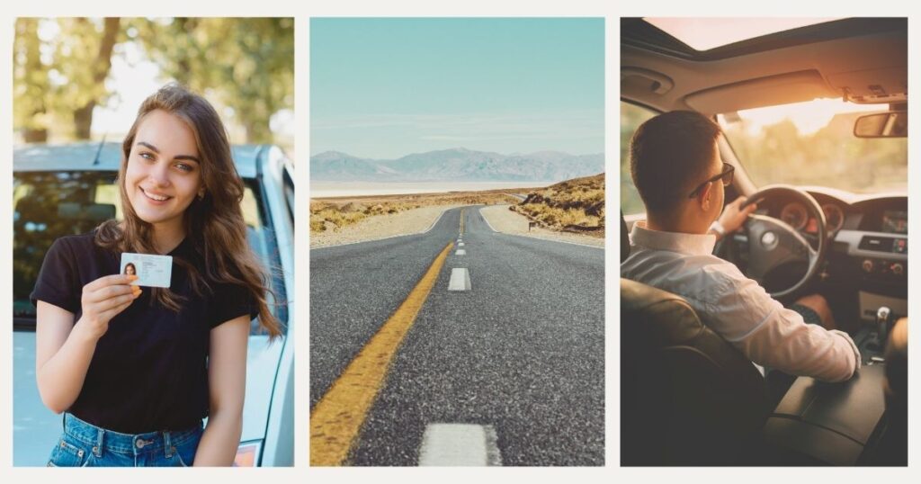 personas conduciendo en Argentina con la licencia argentina