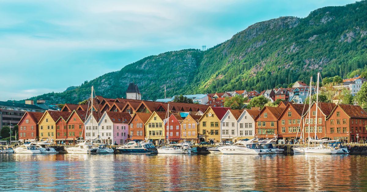 casas tradicionales de Noruega