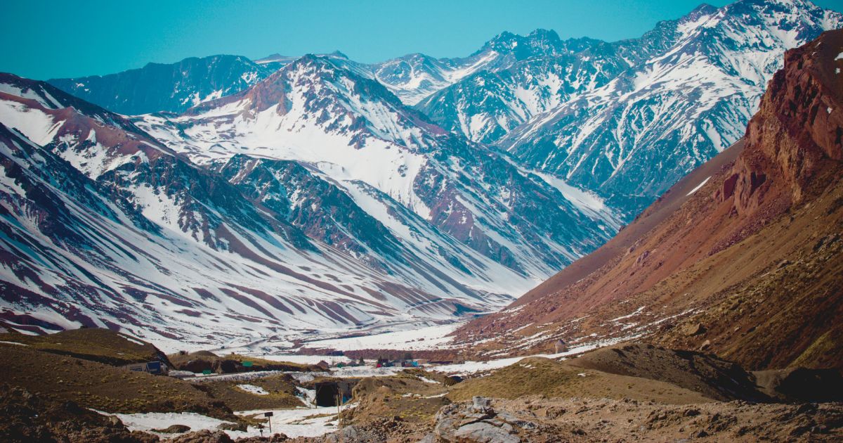 hermoso paisaje de montañas en Argentina