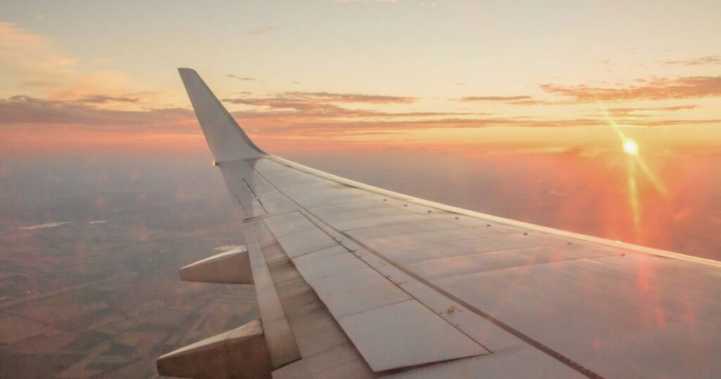airplane flying on popular days