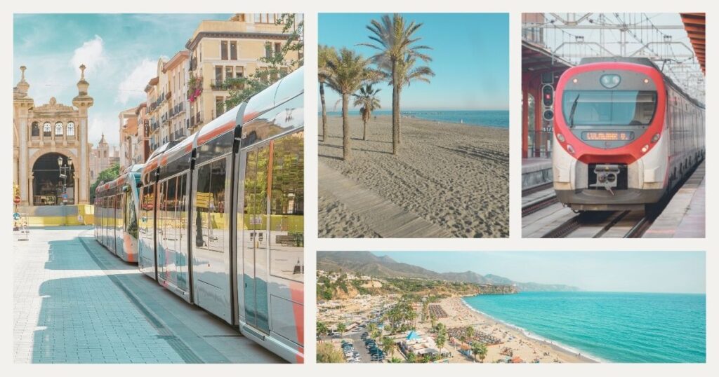 using public transport to get from Malaga to Marbella