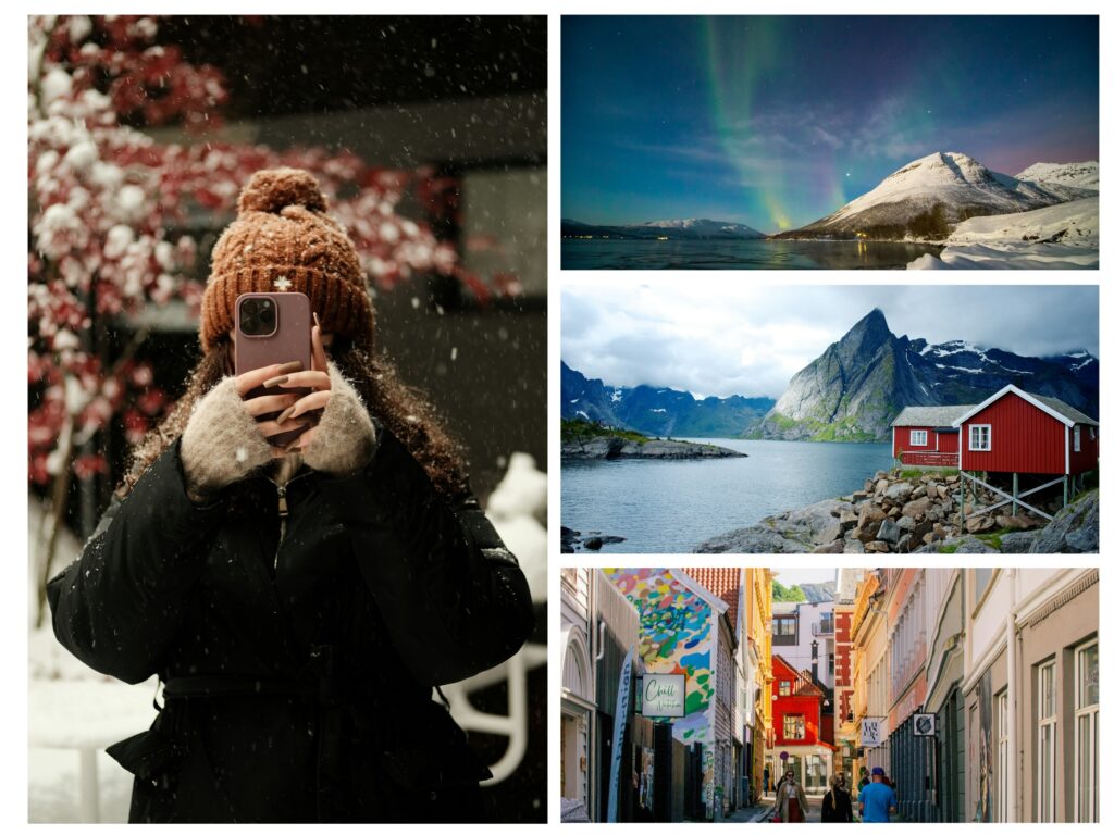 mujer-novil-aurora-paisaje-calles-viajar-mexico-noruega