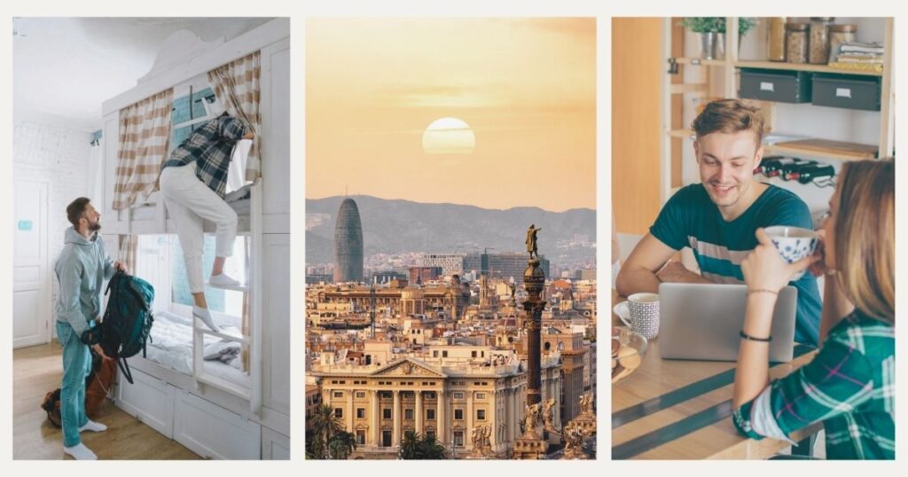 digital nomads living in a coliving in Spain
