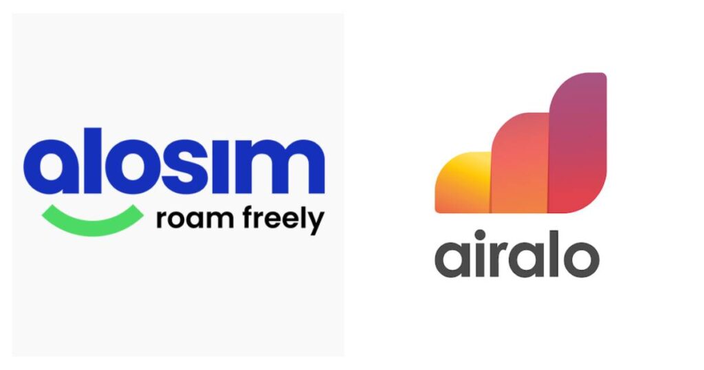 Detalles de la cobertura y velocidad entre AloSIM vs Airalo