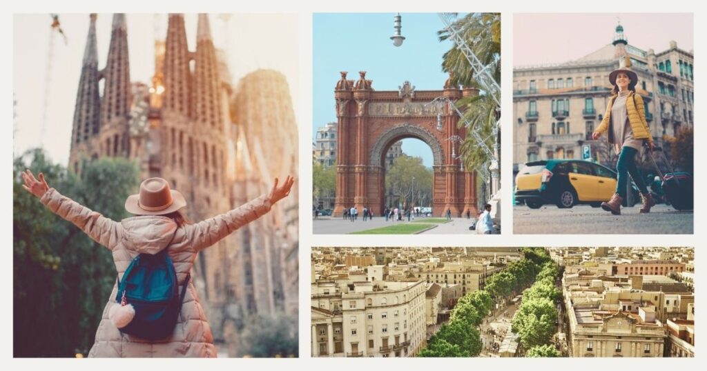 women enjoying Barcelona safety 