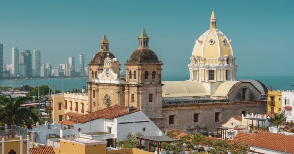 hermoso paisaje de Cartagena
