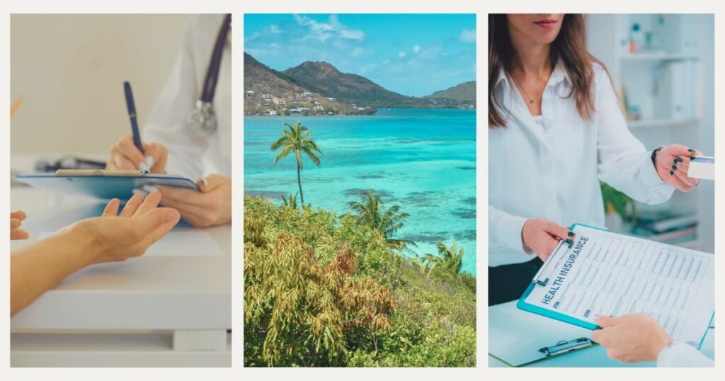 persona en una consulta medica en Colombia atraves del seguro medico