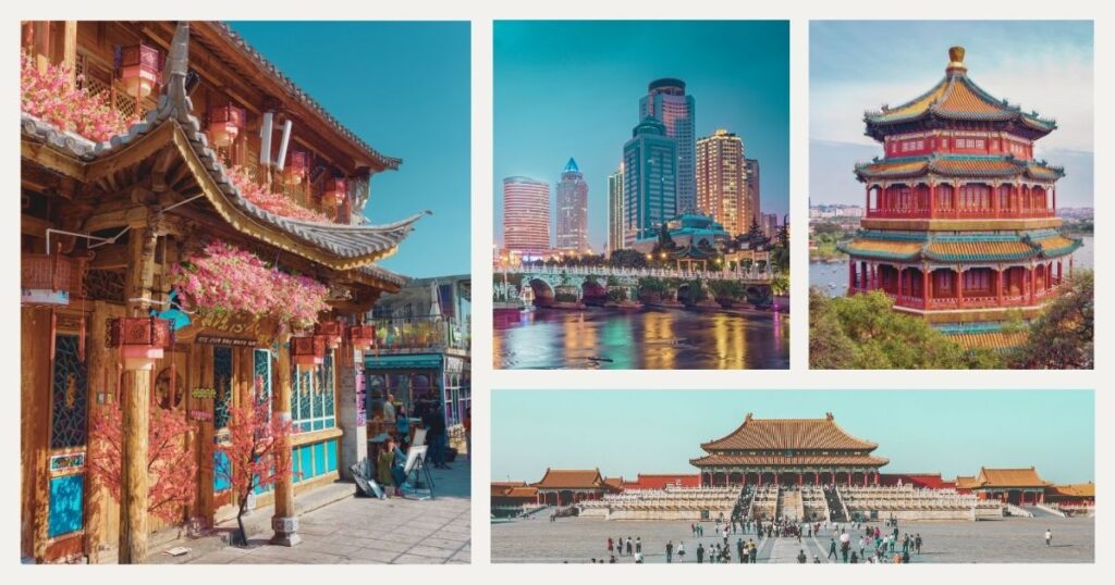 paisajes de los mejores barrios de China