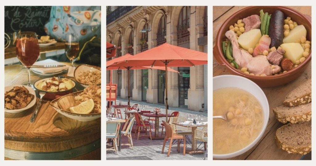 culinary of Madrid and Barcelona
