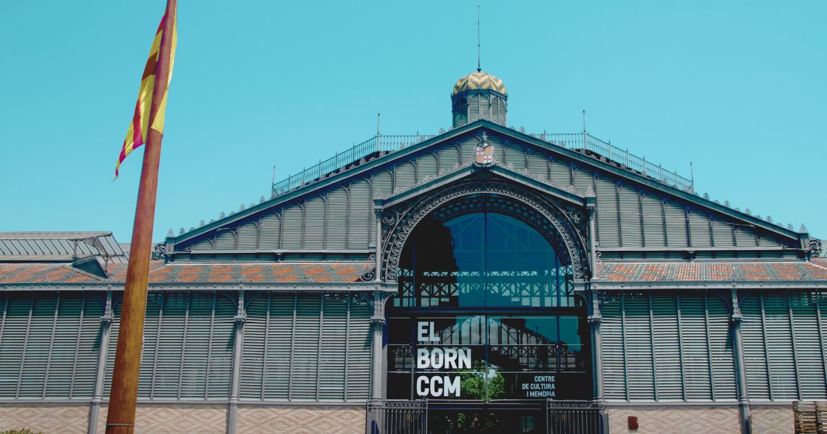 El Born place in Barcelona