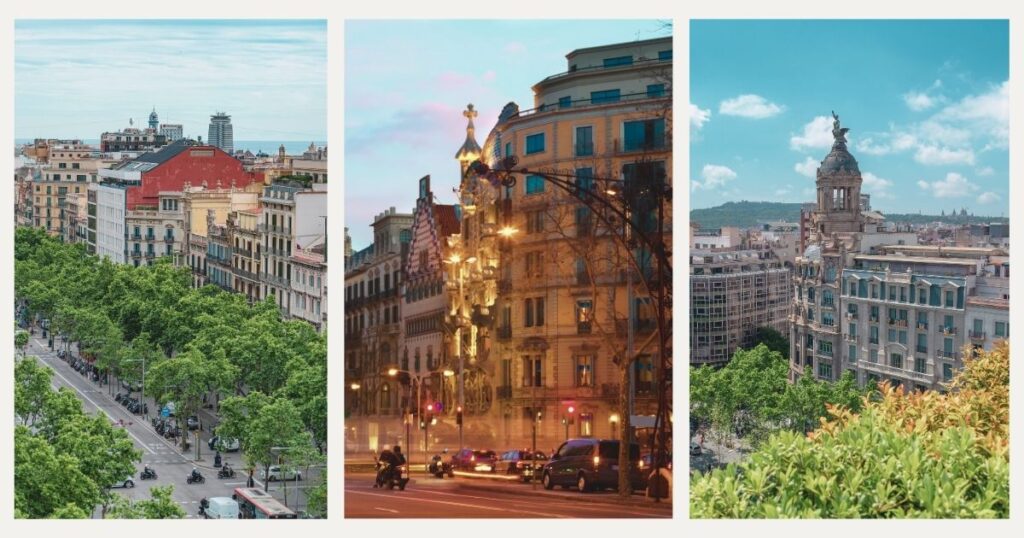 Gracia's iconic plazas in Barcelona