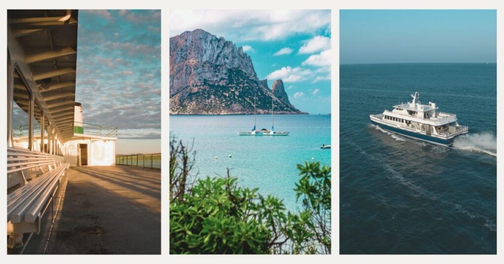 taking a ferry to Ibiza from Barcelona