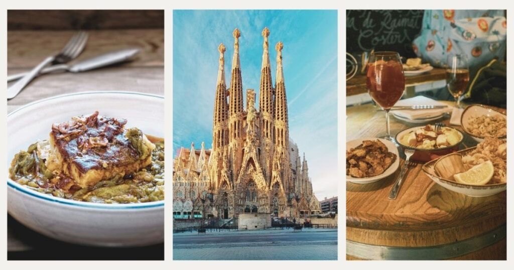 gourmet food products and culinary treasures of Barcelona