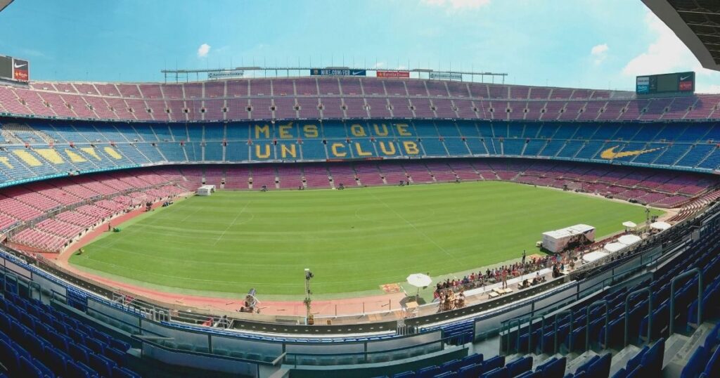 local sports stadium in Barcelona