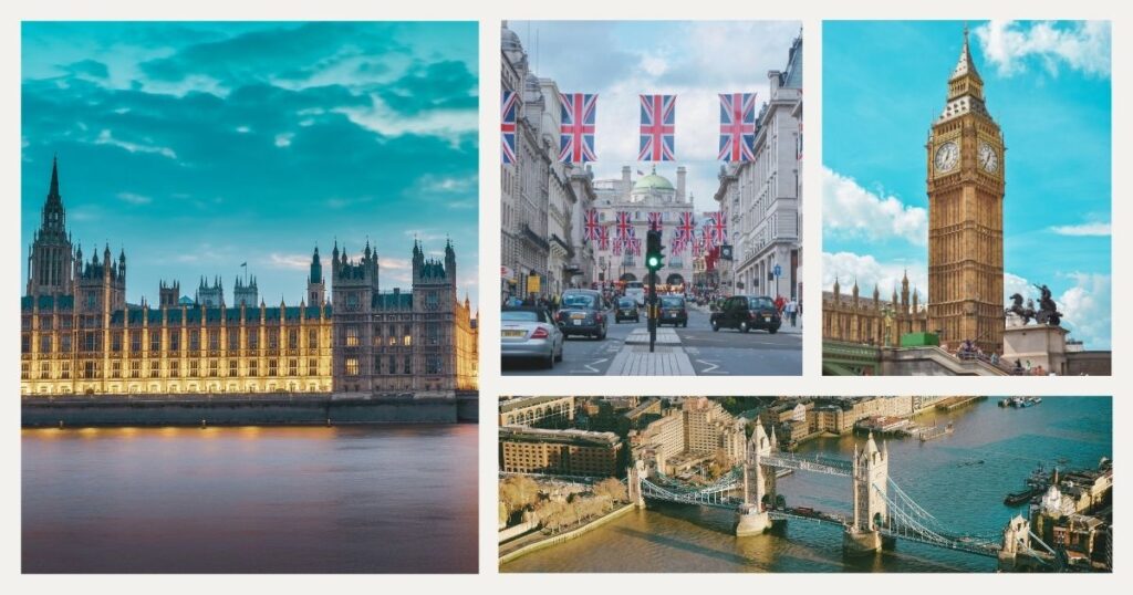 bellos paisajes de Londres, Reino Unido