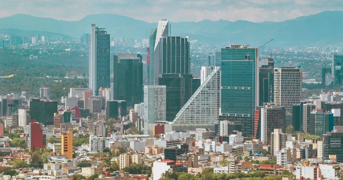 hermoso paisaje de CDMX