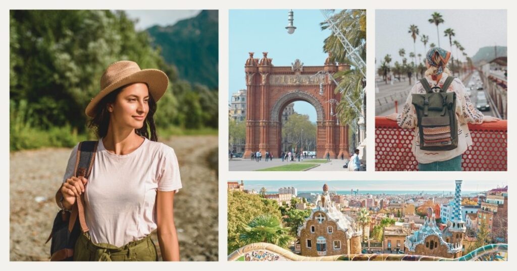 solo female travelers visiting Barcelona