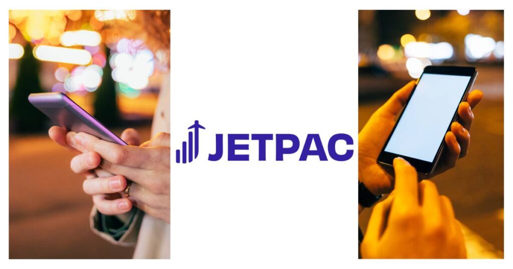 Características de la cobertura geográfica de Jetpac
