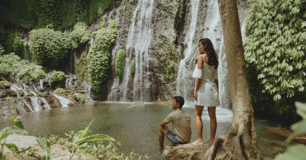 couple exploring Bali