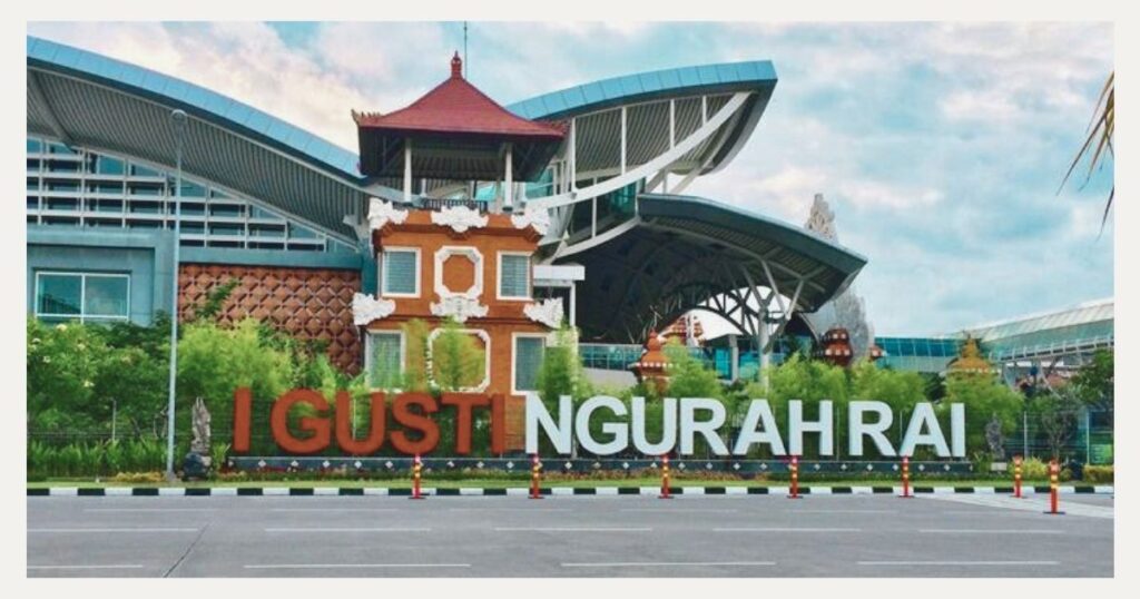 Bali's main airport: Ngurah Rai International