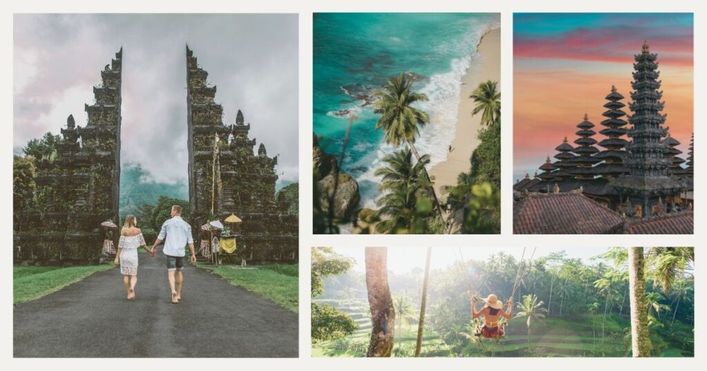 couple enjoying Bali regional diversity