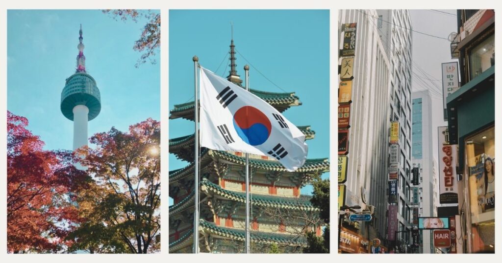 paisajes icónicos de Corea del Sur
