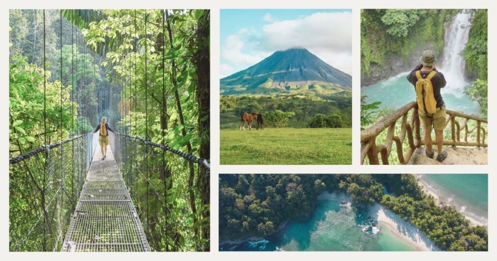 hombre explorando uno de los mejores barrios de Costa Rica