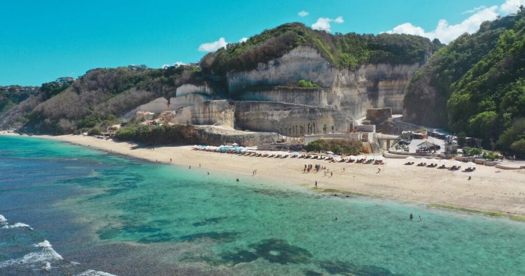 a hidden gem beach in Bali
