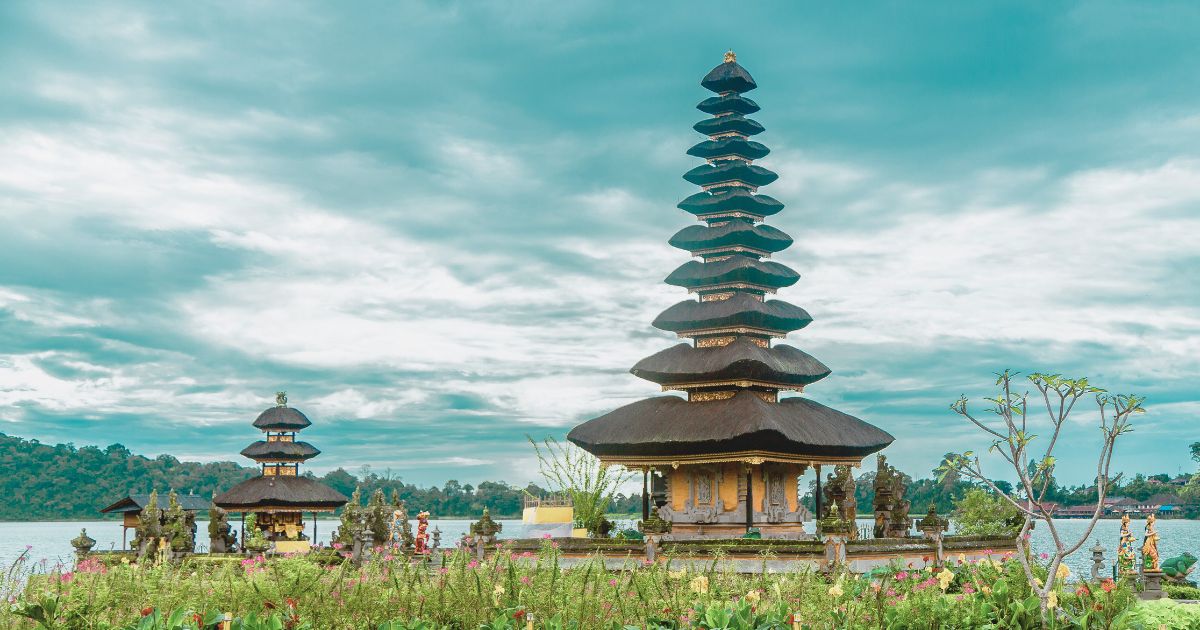 nice view of famous place in Bali
