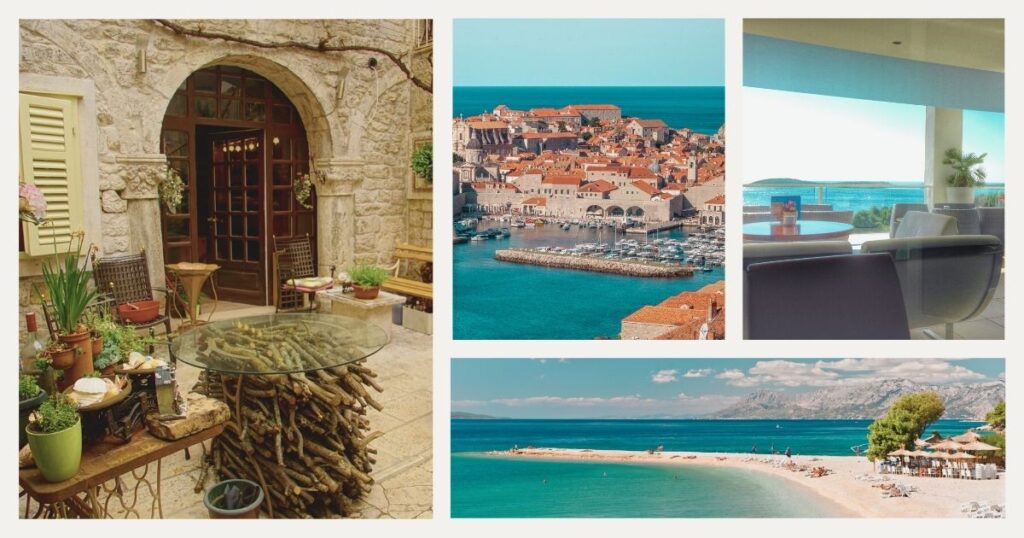 alojamientos en las mejores zonas de Croacia