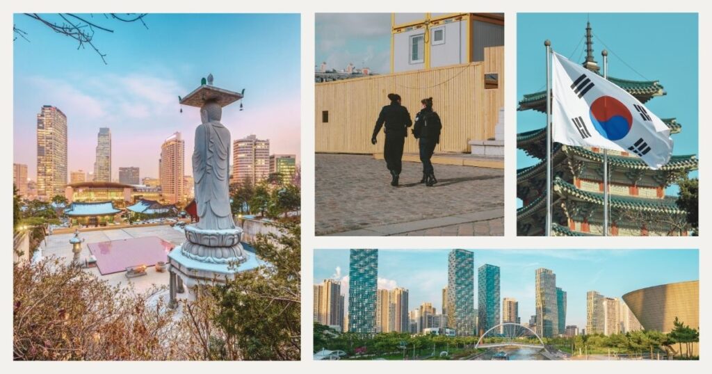 seguridad en Corea del Sur