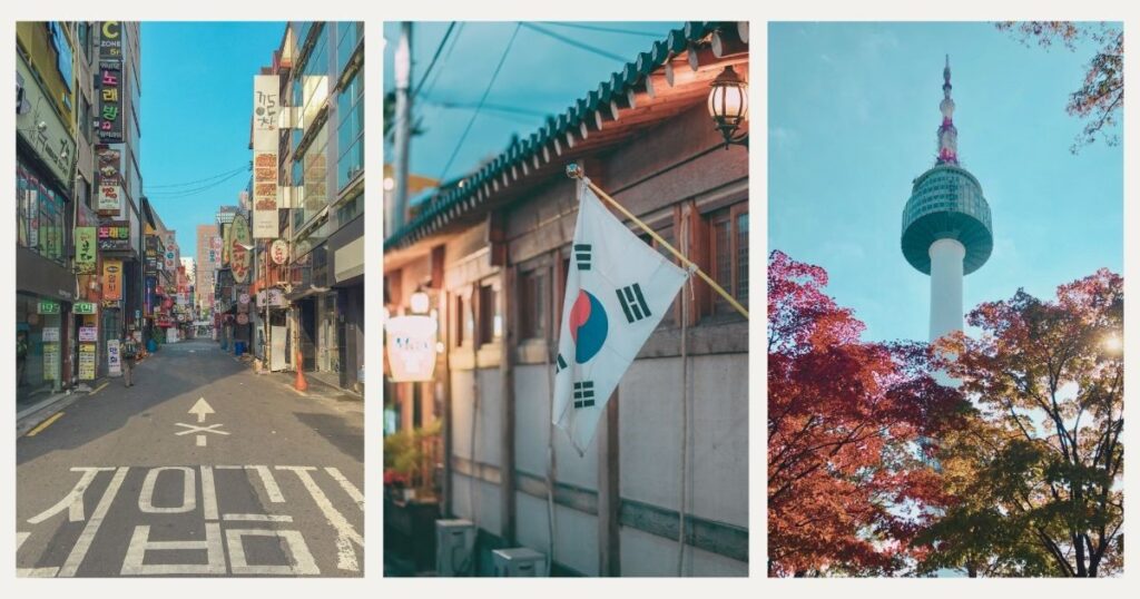 paisajes icónicos en Corea del Sur