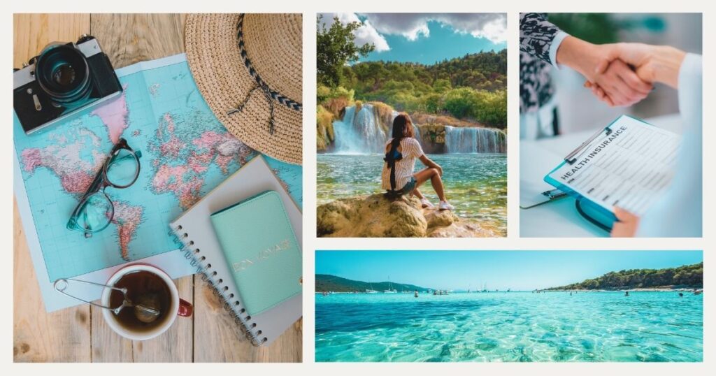 mujer disfrutando de su viaje a Croacia con un seguro de viaje