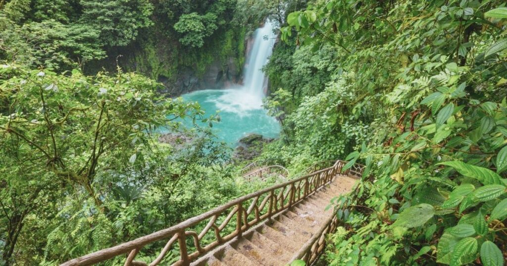hermoso paisaje de Costa Rica