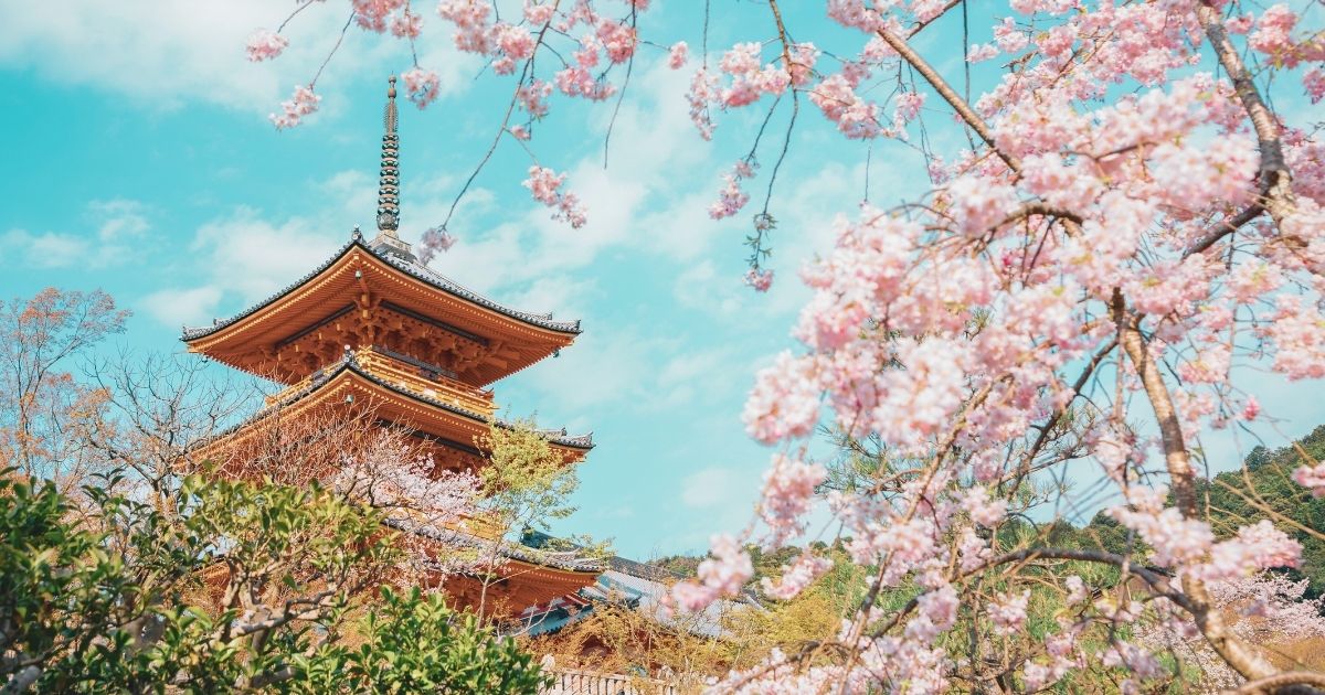 hermoso paisaje de Japon