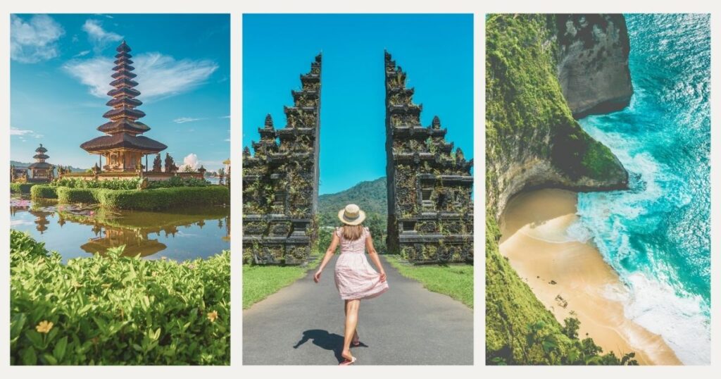 woman exploring a short stay in Bali