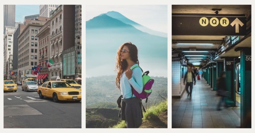 woman exploring Bali