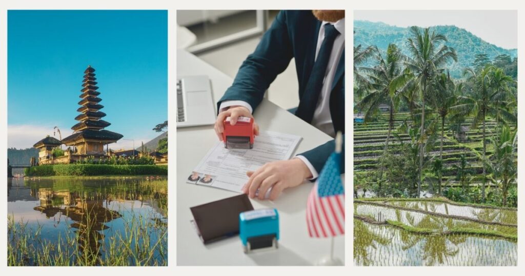 visa on arrival in Bali for US citizens