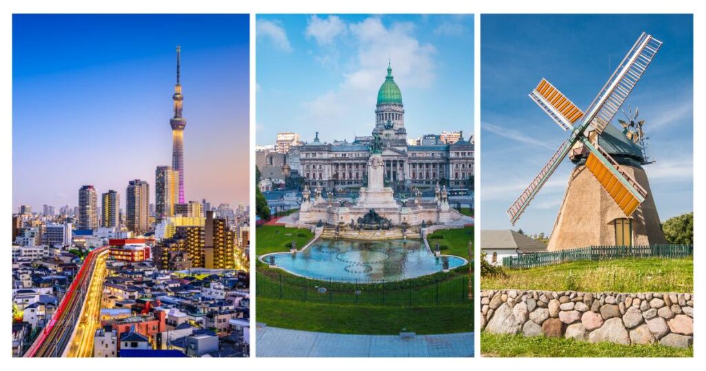 Cobertura geográfica entre Global Mobile eSIM vs Holafly