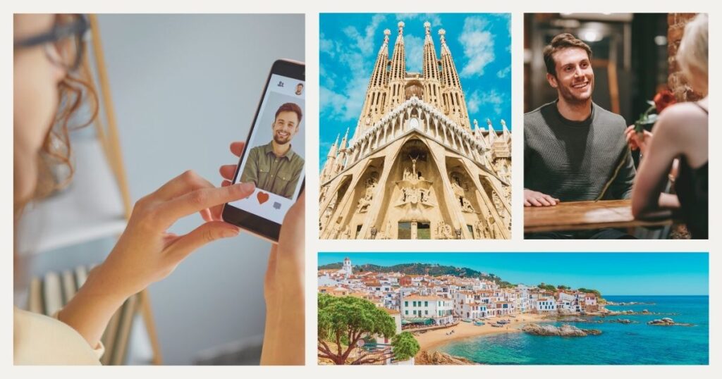 digital nomads using dating apps in Barcelona