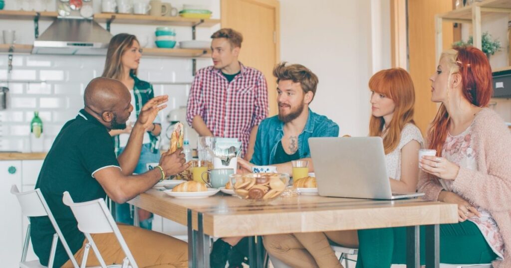 digital nomads in Portugal living in a coliving together