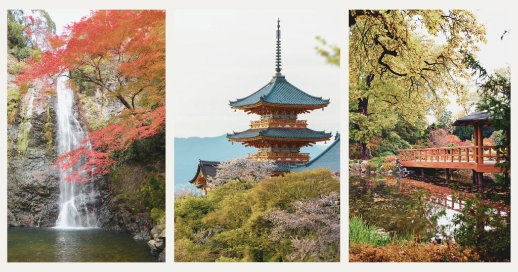 hermosos paisajes en Japón