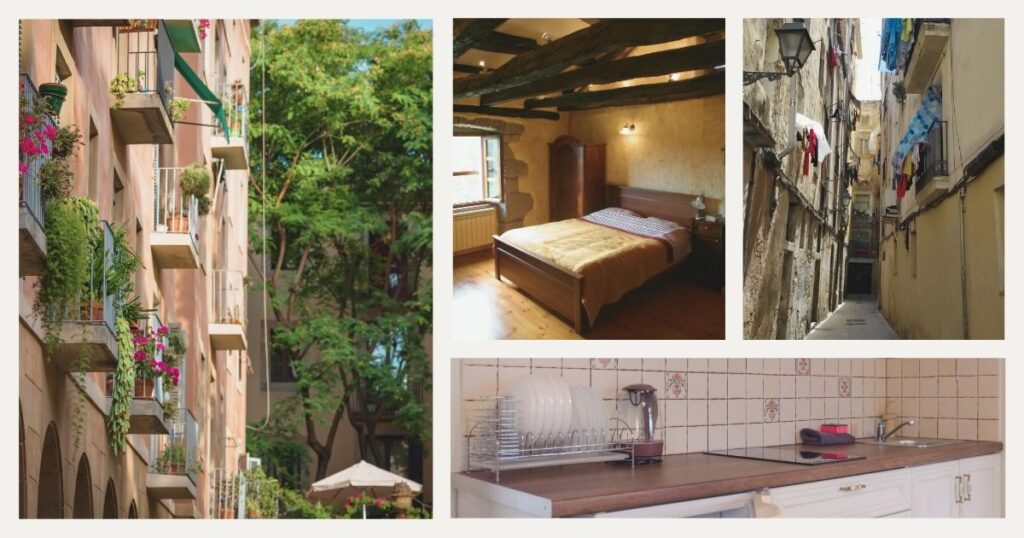 El Raval housing options in Barcelona