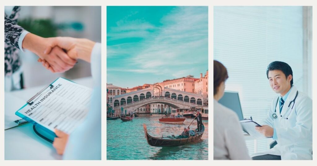 person using the health insurance in Italy