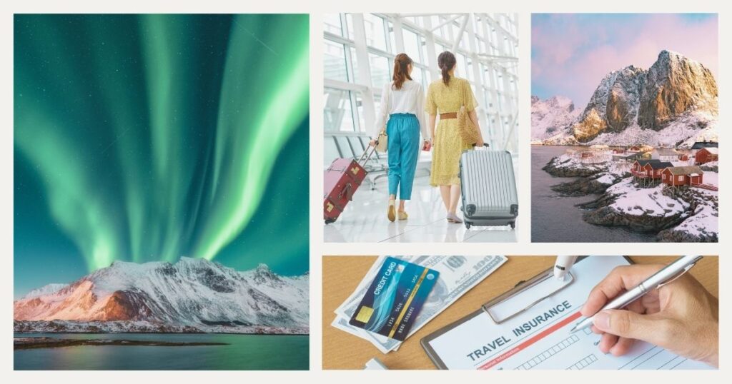 mujeres viajando a Noruega con un seguro de viaje