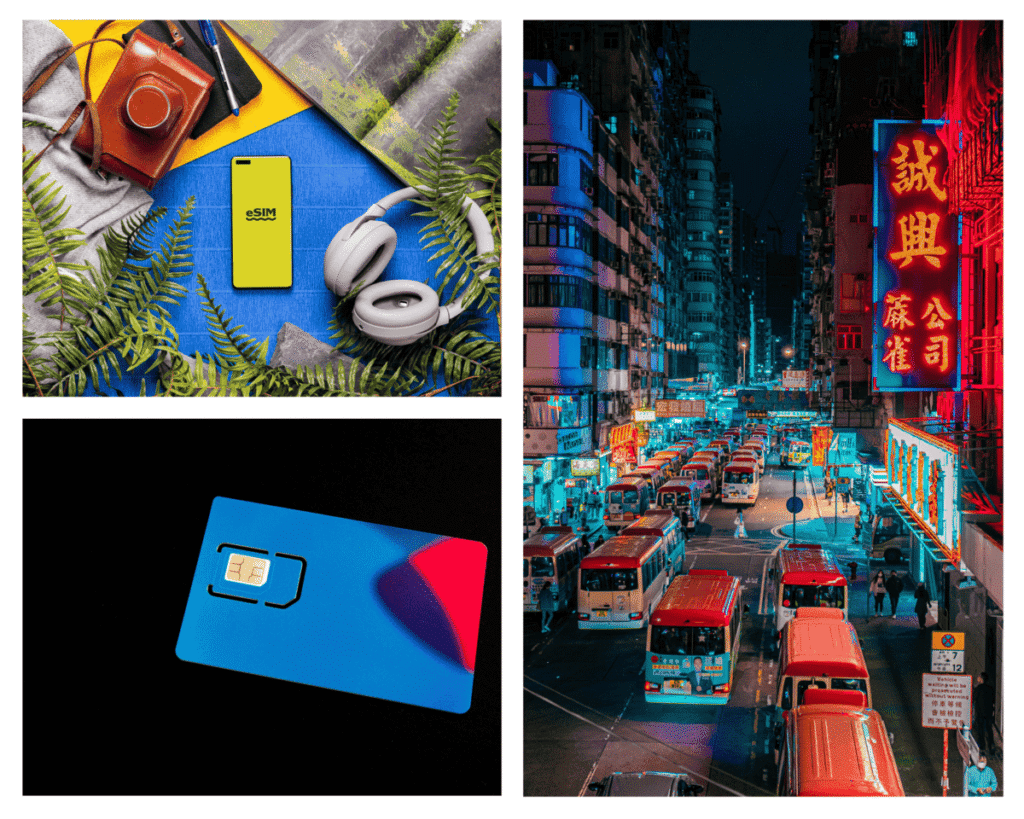 esim-sim-card-calles-nocturnas-internet-hong-kong