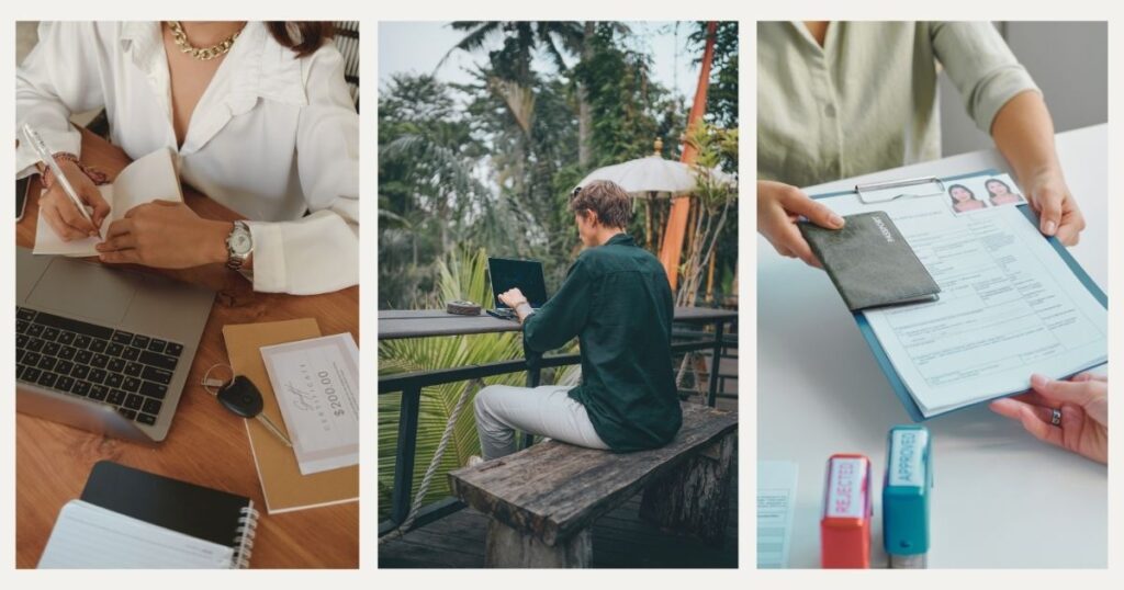 essential documents for applying to the work permit for Bali