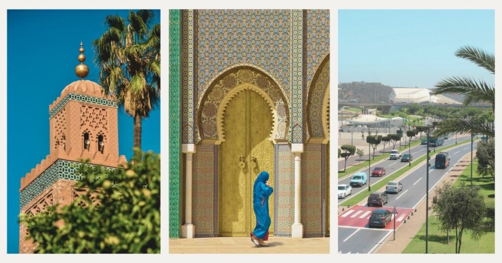 mujer disfrutando de la seguridad en Marruecos