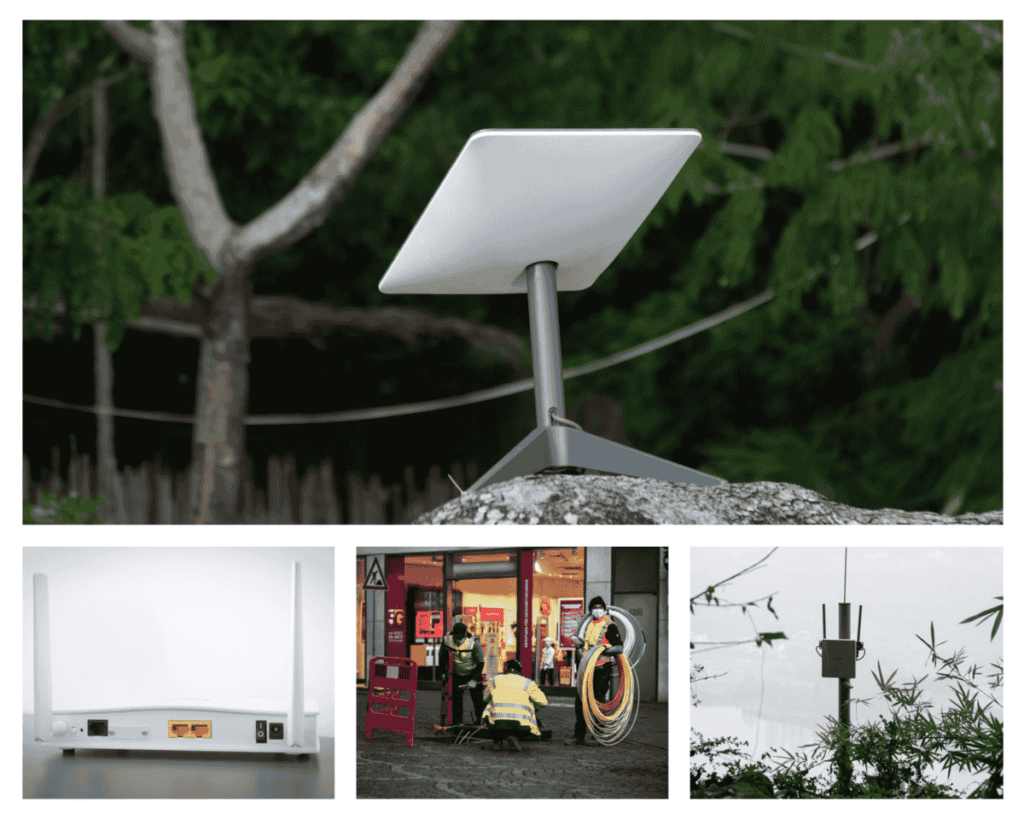 starlink-modem-cables-torre-celular-internet-austria