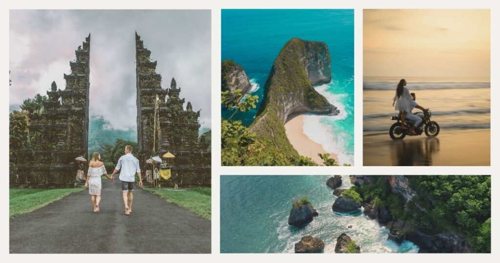 couples exploring romantic places in Bali